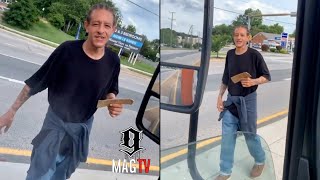 Former NBA Player Delonte West Spotted Back On The Streets Panhandling 🙏🏾 [upl. by Winola]