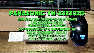 PANASONIC TH43E302G 3MSV56LT7AP02 20170107 TTV56C1 130015356C10100 3MS553LT7NA02 3553C1 [upl. by Eelyam710]