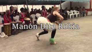 Manon dite Rokia danse africaine de Côte dIvoire [upl. by Yerffoeg]