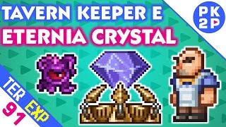 Encontrando NPC Tavern Keeper e Cristal de Eternia • Terraria Expert 134 91 [upl. by Erialb817]