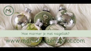 Marmeren met nagellak [upl. by Selinda]