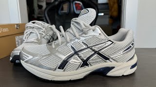 Asics Gel 1130 Glacier Grey Black On Feet Review [upl. by Fredella978]