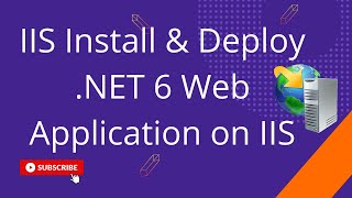 Step by Step IIS Install amp Deploy NET 6 Minimal API Application on IIS Web Server [upl. by Enidlareg]