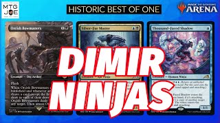 The Historic Deck People Should be Playing  Dimir Ninjas  MTG Arena [upl. by Kippy]