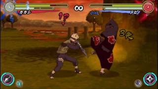 Naruto Shippuden Narutimate Accel 3  Kakashi VS Tobi [upl. by Aicercul]