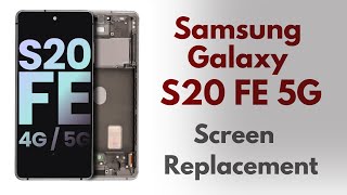 Samsung Galaxy S20 FE 5G Screen Replacement [upl. by Norraf]