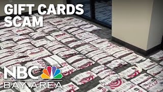 Gift cards scam FBI warns of ‘untraceable cash’ [upl. by Dehnel740]