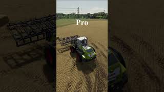 Noob vs Normal vs Pro  Farming Simulator 22 👀 farmingsimulator22 fs22 agriculture [upl. by Aicina]