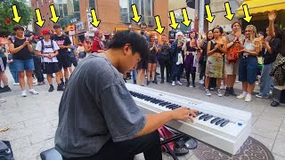 How To Summon A Crowd With Piano ft Animenz Unravel [upl. by Johnson]