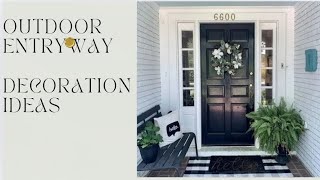 quotWelcome Home Outdoor Entryway Decor Inspirationquot waystodecor2 [upl. by Aeslehs]