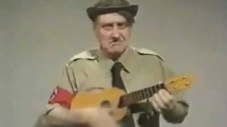 Hitler Sings Resynched Spike Milligan Sketch [upl. by Haiel]