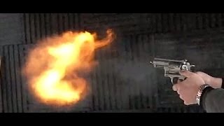 Ruger Alaskan 44mag snubnose in slow motion 600 framessec [upl. by Paget]