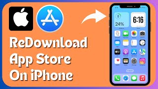 How to ReDownload Deleted iPhone Apps in 2024 [upl. by Alisan991]