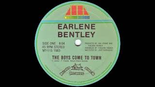 Earlene Bentley  The Boys Come To Town Extended Version 1983 [upl. by Gnuy]