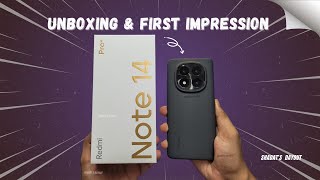 Redmi Note 14 Pro Unboxing amp First Impressions Is This the Flagship Killer 🔥 [upl. by Engelbert]