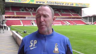 Steve Parkin after Walsall away draw [upl. by Abbot846]