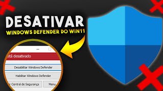 Como DESATIVAR WINDOWS DEFENDER DO Windows 11 da FORMA CORRETA [upl. by Bernt]