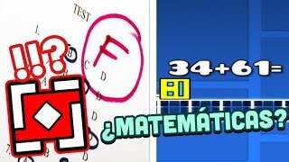 ¿MATEMÁTICAS EN GEOMETRY DASH Niveles Educativos En Geometry Dash Parte 2 [upl. by Buckler940]