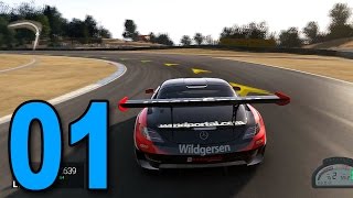 Project CARS  Part 1  Mercedes SLS AMG Lets Play  Walkthrough  1080p Gameplay [upl. by Giesser462]