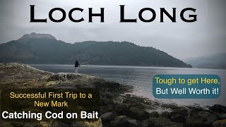 Sea Fishing Scotland  Loch Goil to Loch Long  Catching Cod in a Beautiful Location [upl. by Kore]