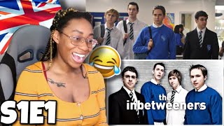 AMERICAN REACTS TO THE INBETWEENERS FOR THE FIRST TIME SEASON 1 EP 1 Favour [upl. by Ailugram997]