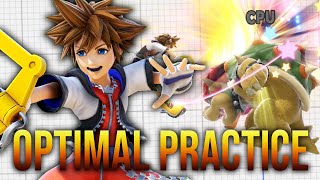 How to practice IDJ Nair with Sora Sora SmashBros KingdomHearts [upl. by Fariss]