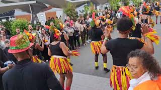 Défilé du carnaval tropical dans les allées de la Foire de Paris 2023 [upl. by Eanahc]