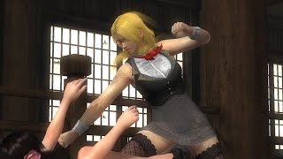 DOA5LR Helena VS Kokoro Online [upl. by Nossah]