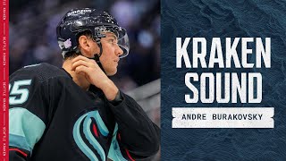 Kraken Sound Andre Burakovsky  Sept 28 2023 Morning Skate [upl. by Leaffar]