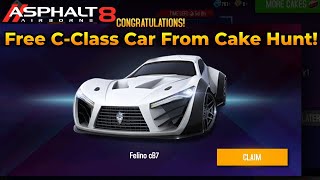 Unlocking the Felino cB7 For FREE in Cake Hunt Event  Asphalt 8 Airborne Imac M1 4K [upl. by Akieluz844]