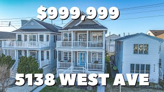 Ocean City New Jersey OCNJ Homes For Sale  JUST LISTED  5138 West Ave [upl. by Nywles]