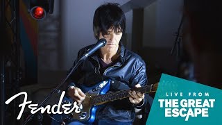 In Conversation with Johnny Marr  The Great Escape Festival 2018  Fender [upl. by Lind]