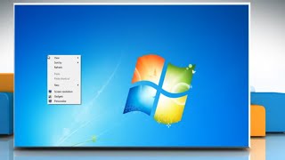 Windows® 7 Desktop icons Missing [upl. by Edalb]