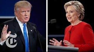 First Presidential Debate  Election 2016  The New York Times [upl. by Animsaj]