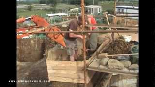 mud and wood our cob house [upl. by Anrapa]