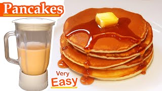 Pancakes Recipe in Blender  Easy Pancake Recipe  How to Make Pancakes [upl. by Innek]