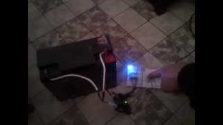 Effet K2000 moto arduino [upl. by Illak]