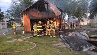 Garage Fire in Lakeville [upl. by Nij]