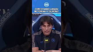 MCTOMINAY LUKAKU e OLIVERA svelate da CONTE le loro CONDIZIONI❗🏥 [upl. by Zeb]