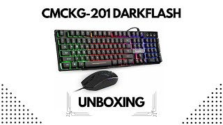 Unboxing CMCKG201 DARKFLASH gaming keybordgaming [upl. by Eiramlehcar]