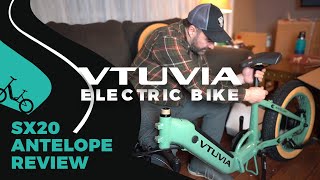 VTUVIA SX20 Antelope Electric Bike Unboxing amp Review [upl. by Baptiste]