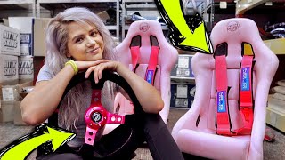 350Z INTERIOR MODS  Bucket Seats Harnesses  More [upl. by Sirtimed]