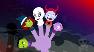 Famille de Doigts  Musique Dhalloween  Monster Finger Family  Halloween Songs for Kids [upl. by Sej]