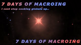 7 DAYS OF MACROING IN SOLS RNG so many GLOBALS [upl. by Llieno]