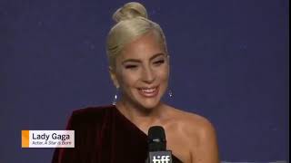 lady gaga awkwardly laughing [upl. by Annasor]