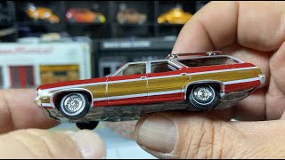 Cracking Diecast 1970 Chevy Kingswood Estate from Auto World [upl. by Flip]