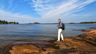 【太古石韵】 Hiking in Georgian Bay Islands National Park [upl. by Estis17]