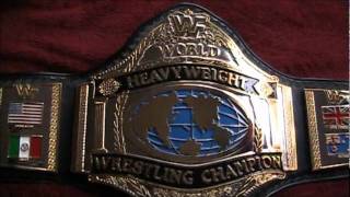 Real WWF Logoed Hulk Hogan 1986 Championship Wrestling Title Belt [upl. by Airbas33]