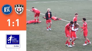 EnBWOberliga  CJunioren Karlsruher SC  SSV Reutlingen 202425 [upl. by Yole]