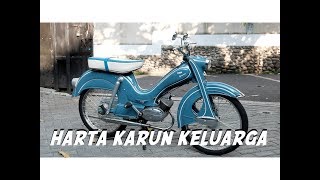 MOTOR ANTIK WARISAN KELUARGA  DKW Hummel Indonesia motovlog 246 [upl. by Dranyar]